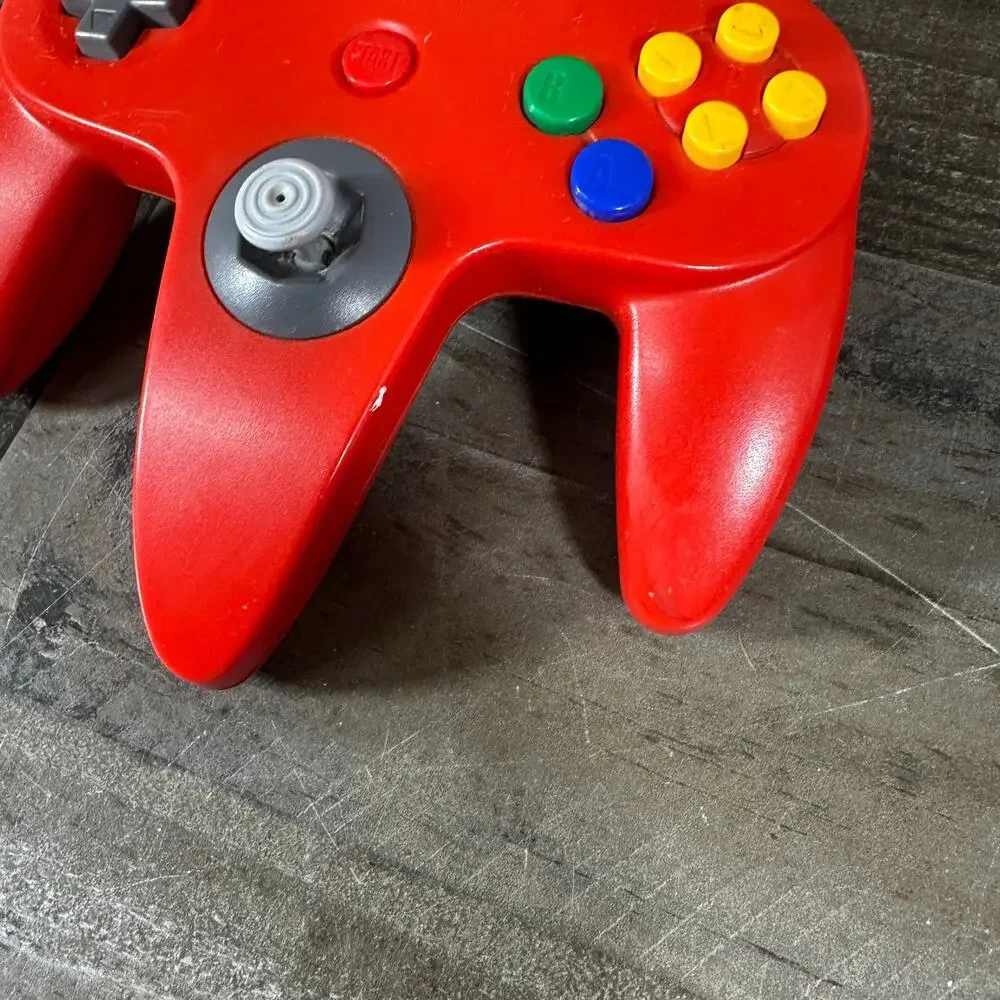 Nintendo‎ 64 Red Controller OEM N64